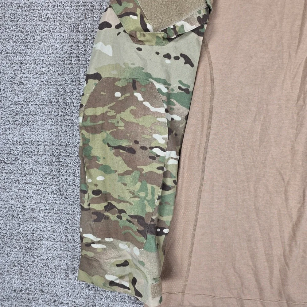 5.11 Tactical Series Rapid Assault Shirt XL Mens Tan Camo MultiCam 1/4 Zip